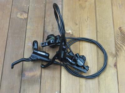 Тормоза новые Tektro HD-M290, hydraulic disc, 180/160mm rotor