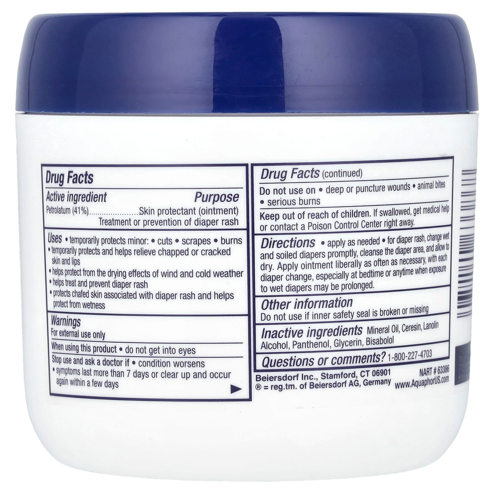 Aquaphor, Лечебная детская мазь, 14 унций (396 г)
