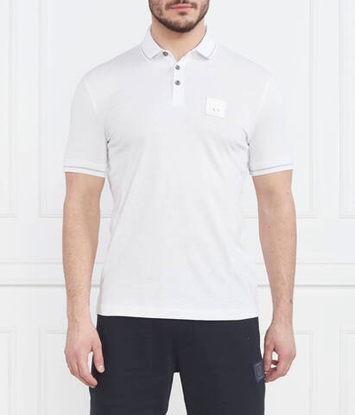 поло Armani Exchange - белый(8NZFPQ ZJH4Z)