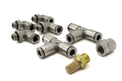 Комплект вывода сапунов УАЗ (на мосты, РК, фильтр глушителя)