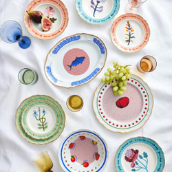 Тарелка обеденная Bitossi Home Botanica Green (26.5 см)