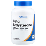 Nutricost, бета-экдистерон, 120 капсул (300 мг в 1 капсуле)