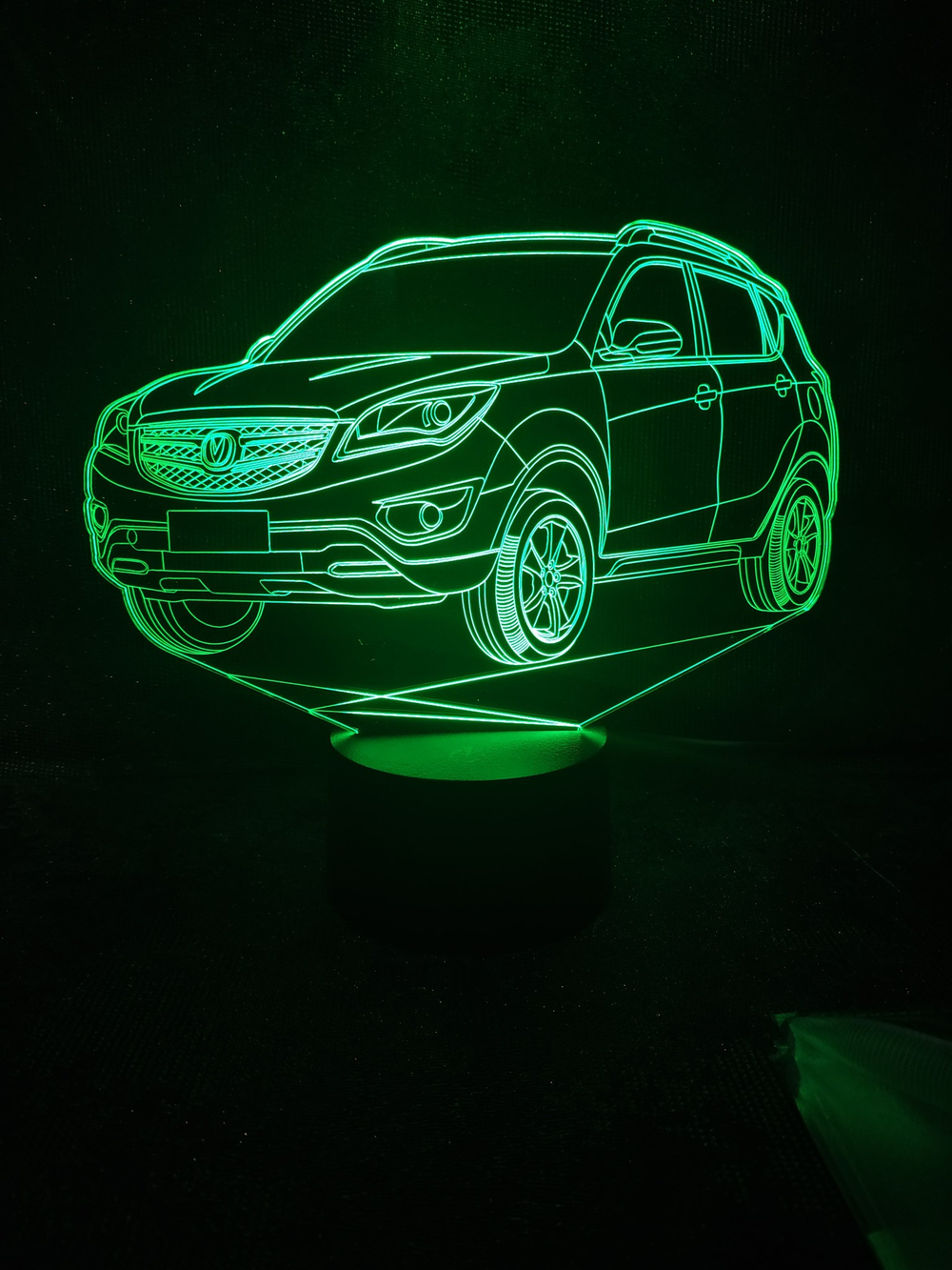 3Д-Светильник "Автомобиль Changan"