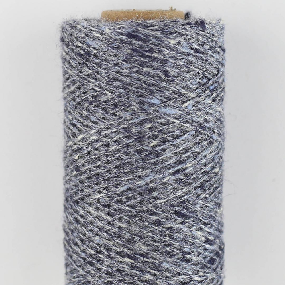 Пряжа BC Garn Tussah Tweed (030/Синяя сталь)