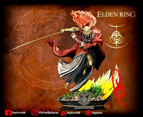 Фигурка Маления Клинок Микеллы богиня гнили Кольцо Элдена Malenia blade of miquella Goddess of Rot Elden Ring