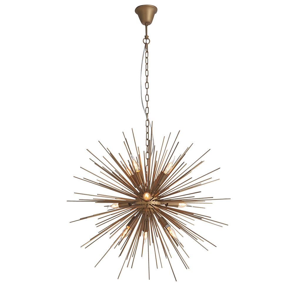 Люстра Boivin 10 brass