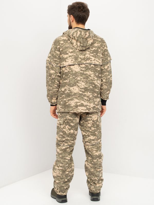 Костюм летний Антигнус-Люкс ткань Твил-Пич цвет 128/2 (светлый пиксель)