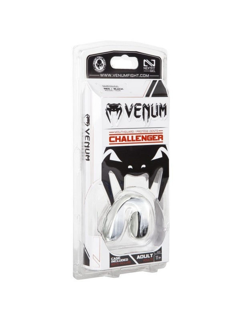 Капа боксерская Venum Challenger White/Black