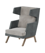 Мягкое кресло с высокой спинкой ALD-01 АЛДО