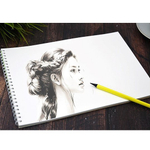 Альбом для рисования А4 40л., Апплика, гребень, мелованный картон, ВД лак, "Спортивное авто"