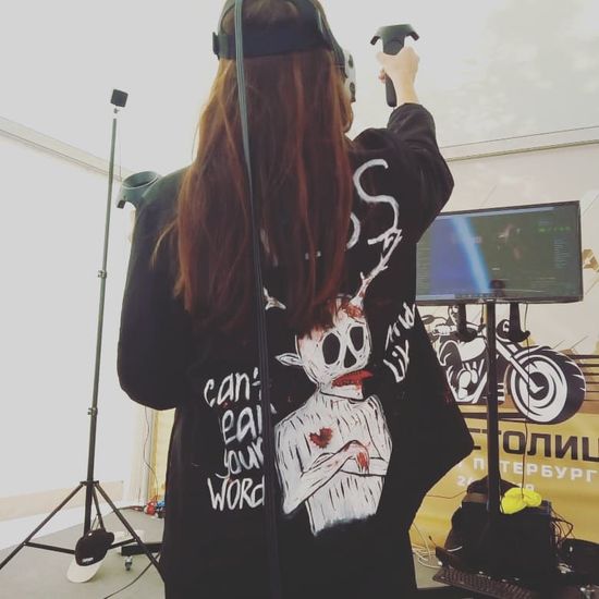 Организация зоны виртуальной реальности на фестивале Мотостолица 2019