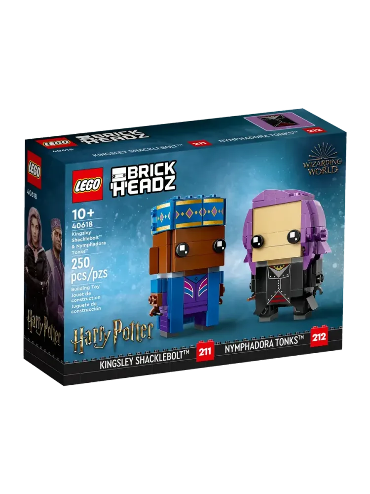 Конструктор BrickHeadz 40618 Кингсли Бруствер и Нимфадора