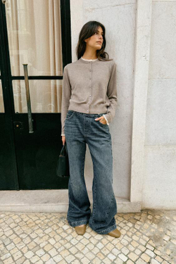 ZARA МИНИ-СУМКА С ДЕКОРАТИВНОЙ СТРОЧКОЙ, ЧЕРНЫЙ