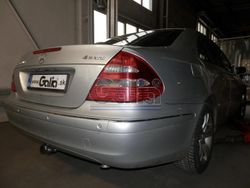 Оцинкованный фаркоп на Mercedes E-Class w211 седан 2002-2009 (без электрики), Galia M104C