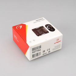 Диммер ARL-OVAL-DIM Black (12-24V, 3x10A, ПДУ Овал, RF, RJ45) (Arlight, IP20 Металл, 3 года) 027156