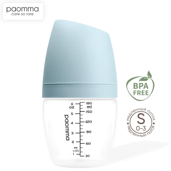 Бутылочка Paomma Anti-Colic 180 мл