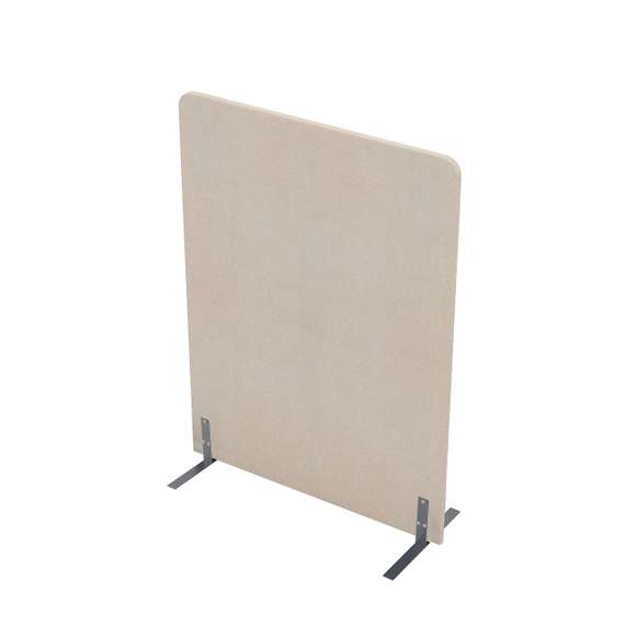 011.МПО.1014 Акустическая мобильная перегородка на стационарных опорах (1000*450*1400)