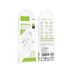 Кабель HOCO X120 USB-Type-C 3A 1м PVC White