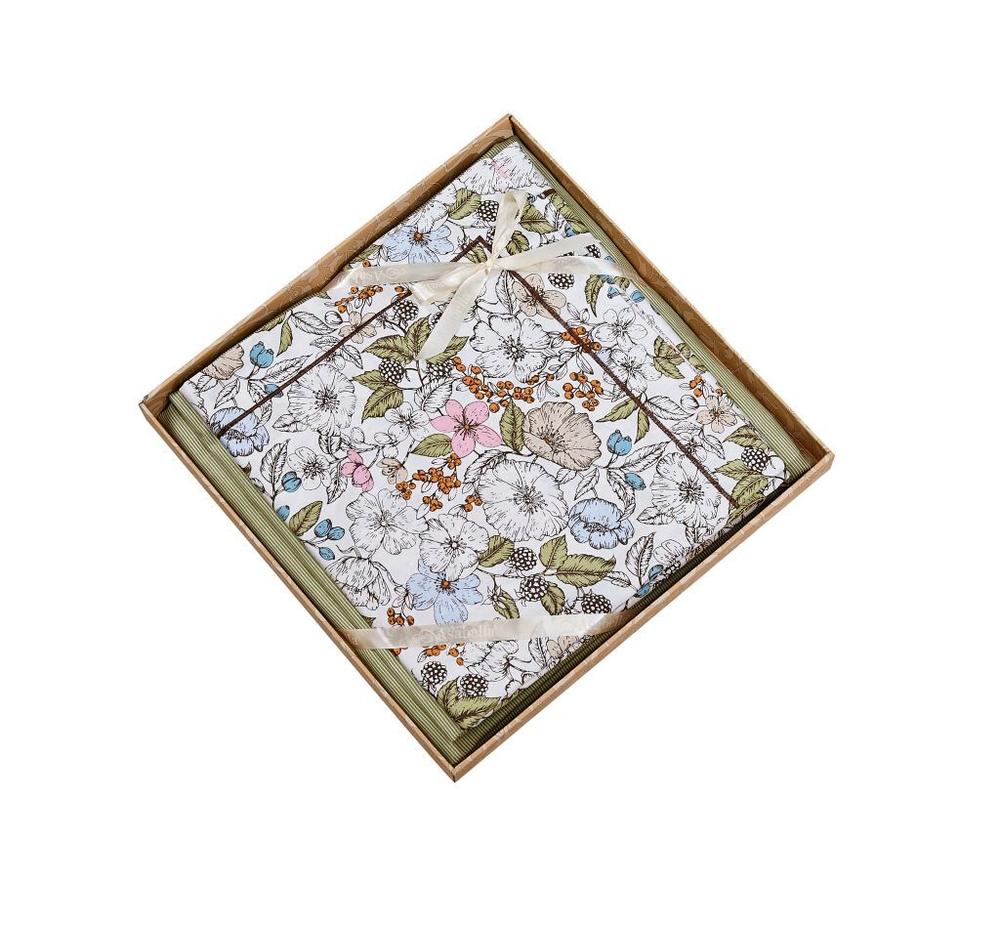 Простыня 180х245 и 2 наволочки 50х70 Asabella 1786-3PS