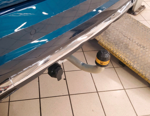 Фаркоп с эл-кой Smart для Geely Monjaro 2022- (оцинк. Шар)(паспорт и сертификат в комплекте) 94206-A.Motodor