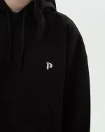 Худи Postaments P Logo LW черное