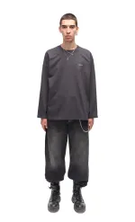 Лонгслив Kraizy Stripes Logo Heart графит