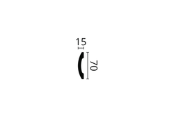 ПЛИНТУС ПОТОЛОЧНЫЙ WD3 WALLSTYL