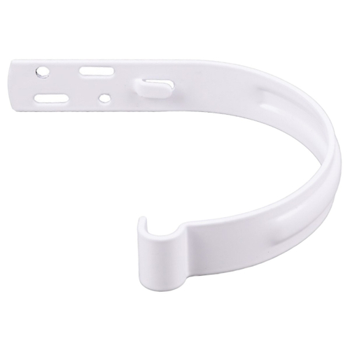 Кронштейн желоба короткий металлический Альта-Профиль Элит Квадо Белый 125 мм