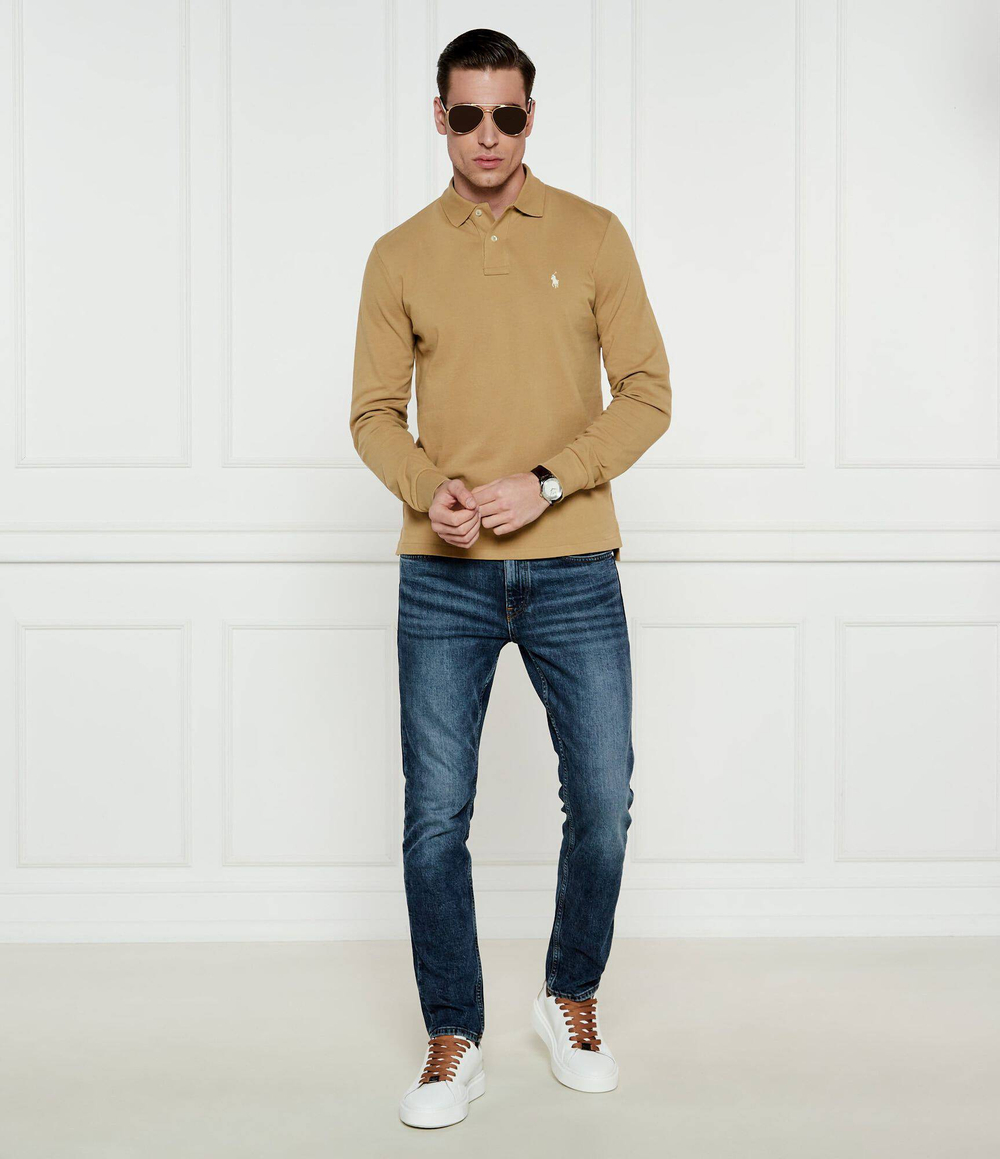 Поло POLO RALPH LAUREN - светло-коричневый(710680790)