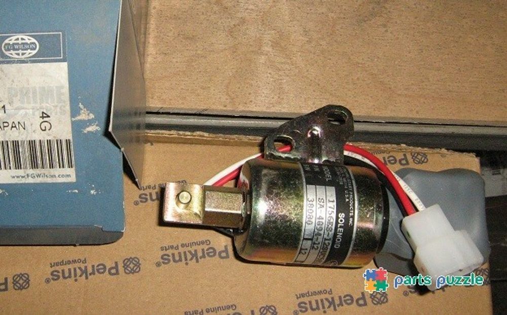 Соленоид / Stop solenoid SA 4894-12  shutdown for Engine WOODWARD (synhro start) АРТ: 923-804