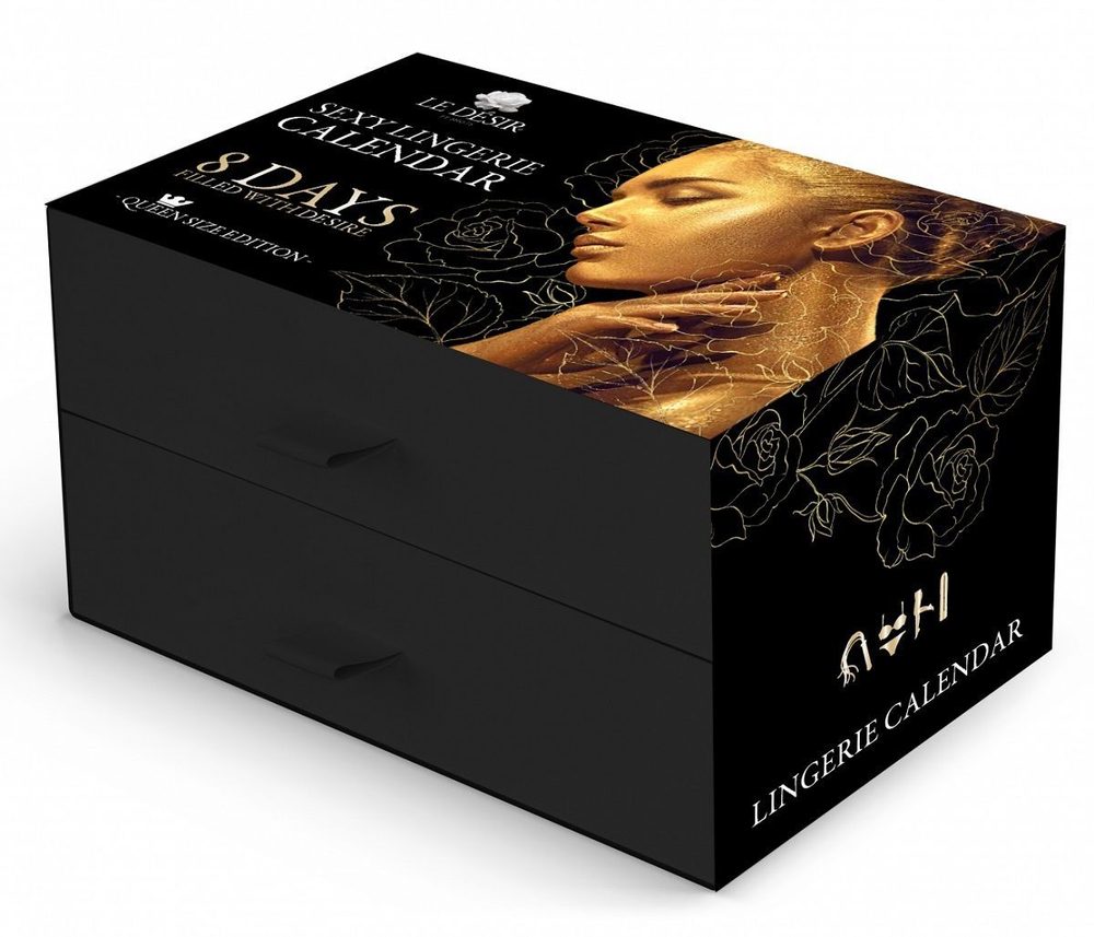 Эротический адвент-календарь Sexy Lingerie Calendar Queen Size Edition (Размер: XL-XXL-XXXL) (Цвет: черный)