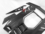 Карбоновая крышка двигателя со спойлером для LAMBORGHINI REVUELTO 2023+ Ламборгини