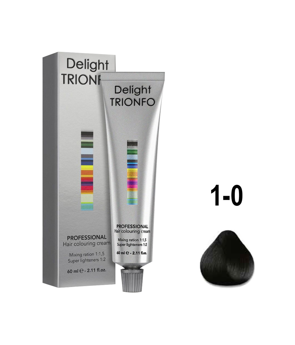 ДТ 1-0 стойкая крем-краска для волос Черный 60 мл