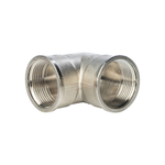 Отвод 90° с внутренней резьбой STOUT SFT 0014 - 1"1/4 (для стальных труб, латунь никелированная)