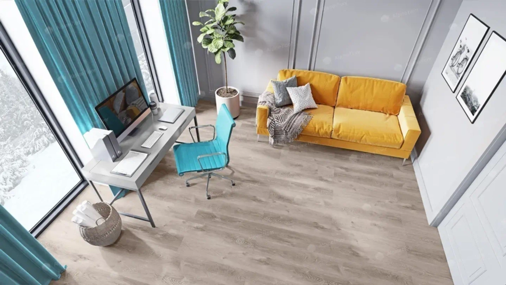 Кварц-виниловая плитка Alpine Floor Premium XL Дуб гранит ава ECO 7-8