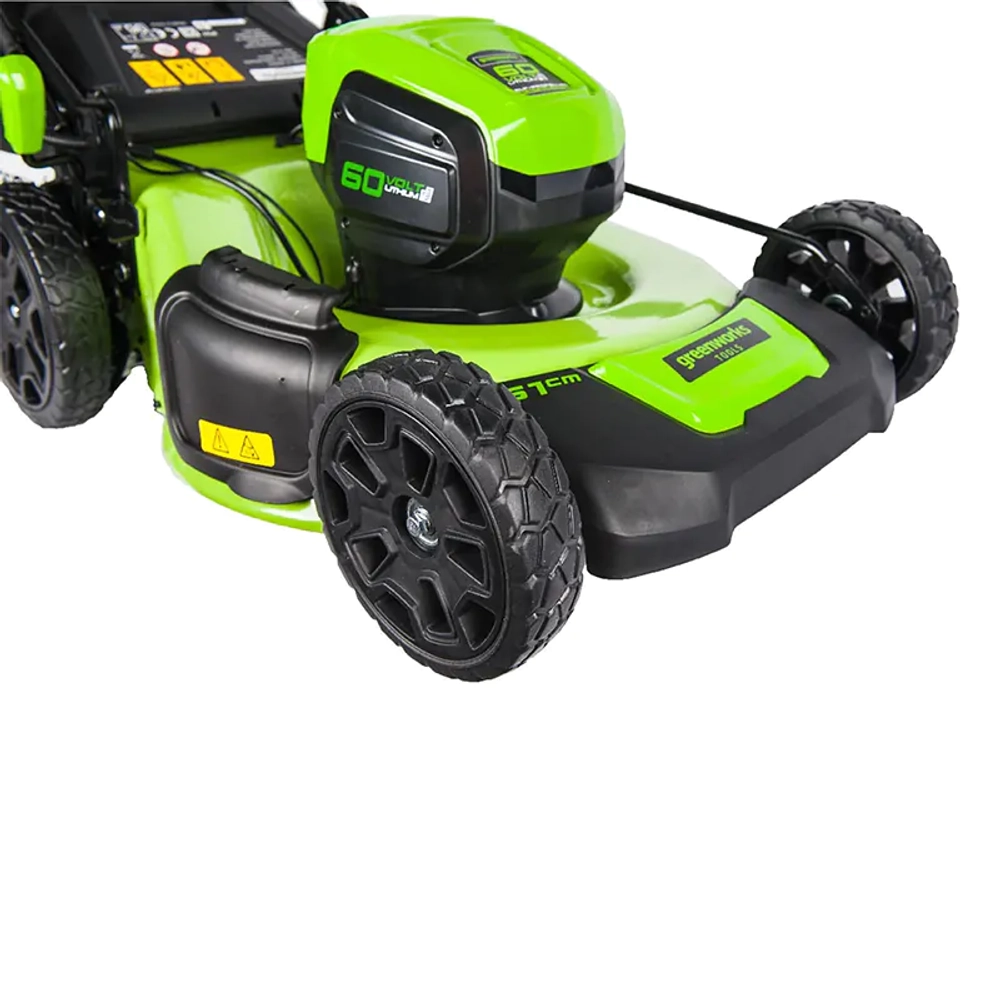 Аккумуляторная газонокосилка Greenworks GD60LM51SPK4 60V 60В самоходная (1 x 4 Ач, ЗУ) нож 51 см, 2505607UB