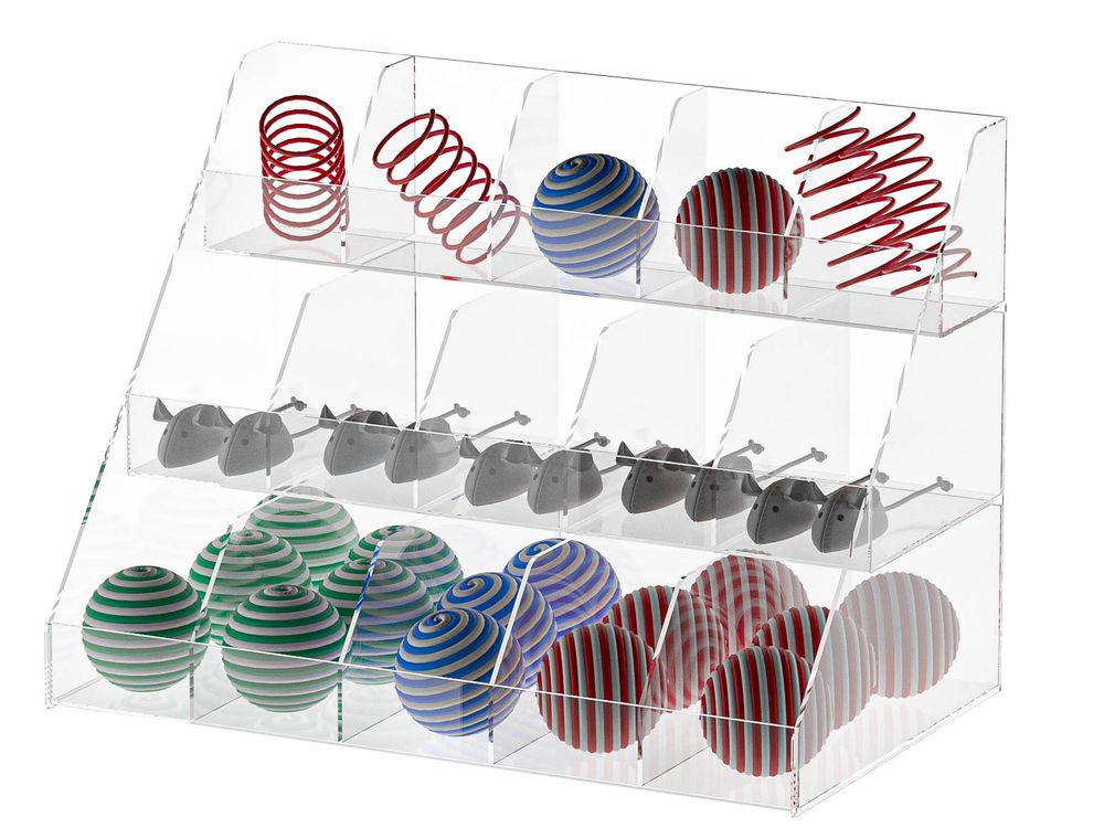 Витрина для мелкого товара, лакомств для животных, игрушек, сувениров