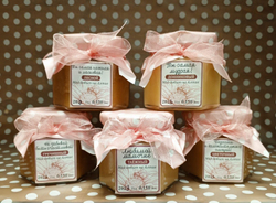 Подарок маме. Набор мёда из 5 баночек по 0,150 гр.