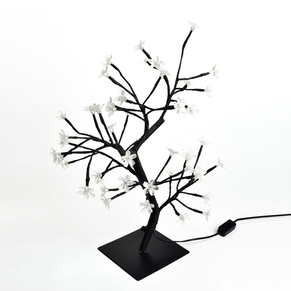 ULD-T3545-048-SBA PINK IP20 SAKURA Дерево светодиодное Сакура. 45 см. 48 светодиодов. Розовый свет. Провод черный. TM Uniel.