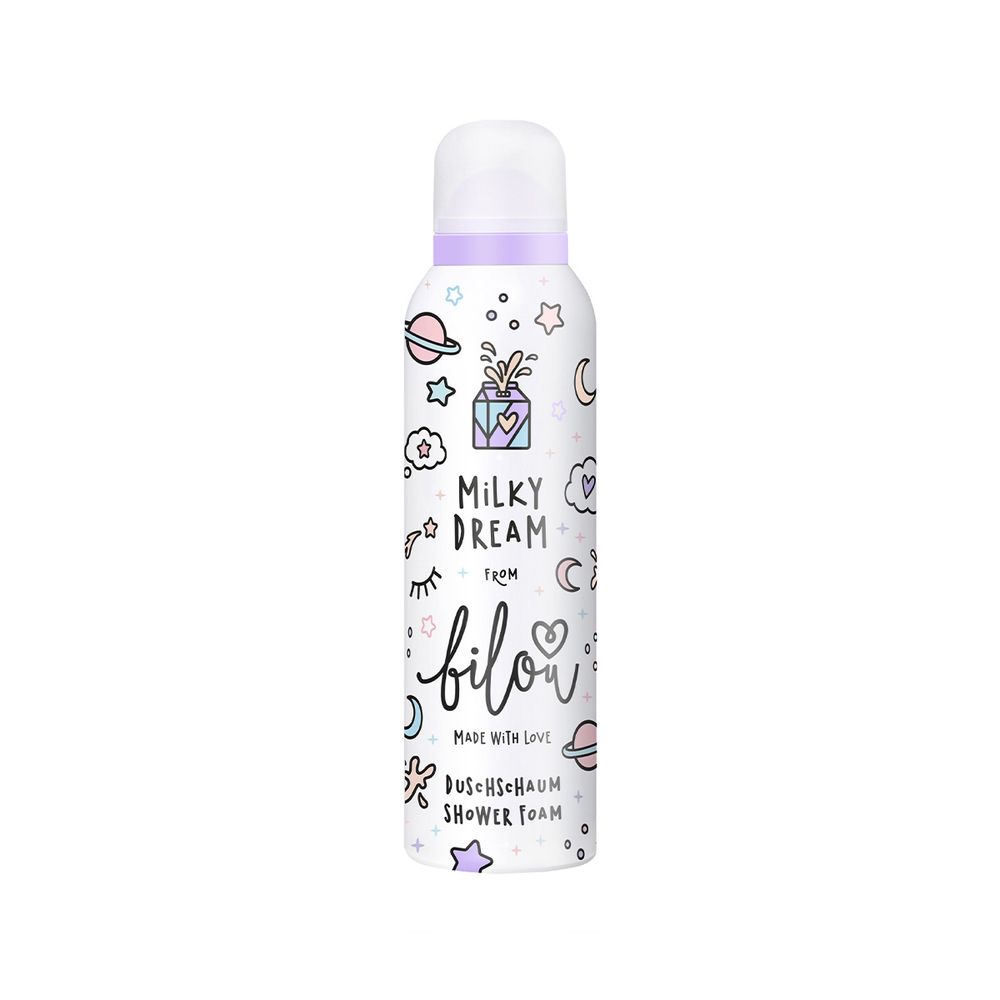 BILOU Пенка для душа с ароматом карамельного десерта Milky Dream