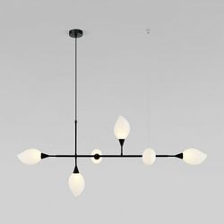 Люстра на штанге Eurosvet Sinki 30188/6 черный