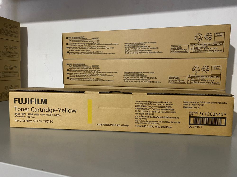 Тонер картридж Xerox Versant 80/180 желтый (FujiFilm),  (006R01649) оригинал