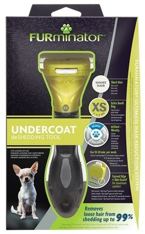 Фурминатор для собак карликовых короткошерстных пород, FURminator Dog Undercoat XS Short Hair 12 YA