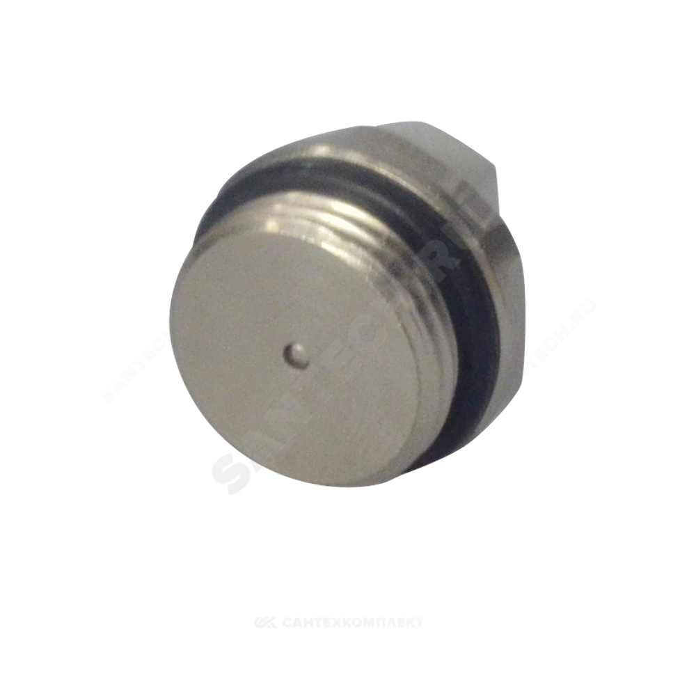 Кран Маевского ручной латунь Ду 15 Ру10 G1/2" НР под отвертку Ogint