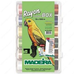 Набор ниток Rayon №40 (18штx1000м) Madeira