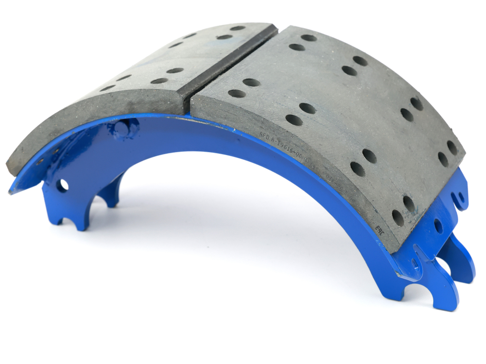 Колодка барабанного тормоза а/м RABA, НЕФАЗ 5299, УРАЛ 6370, ЛИАЗ (мост RABA) АККОР