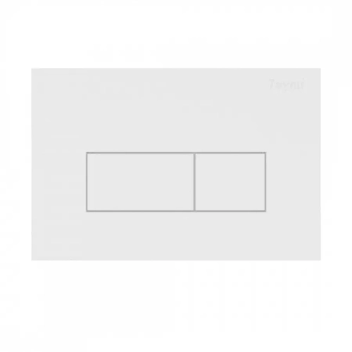 Клавиша смыва Teymi Helmi, двойной смыв, белый матовый T70018WM