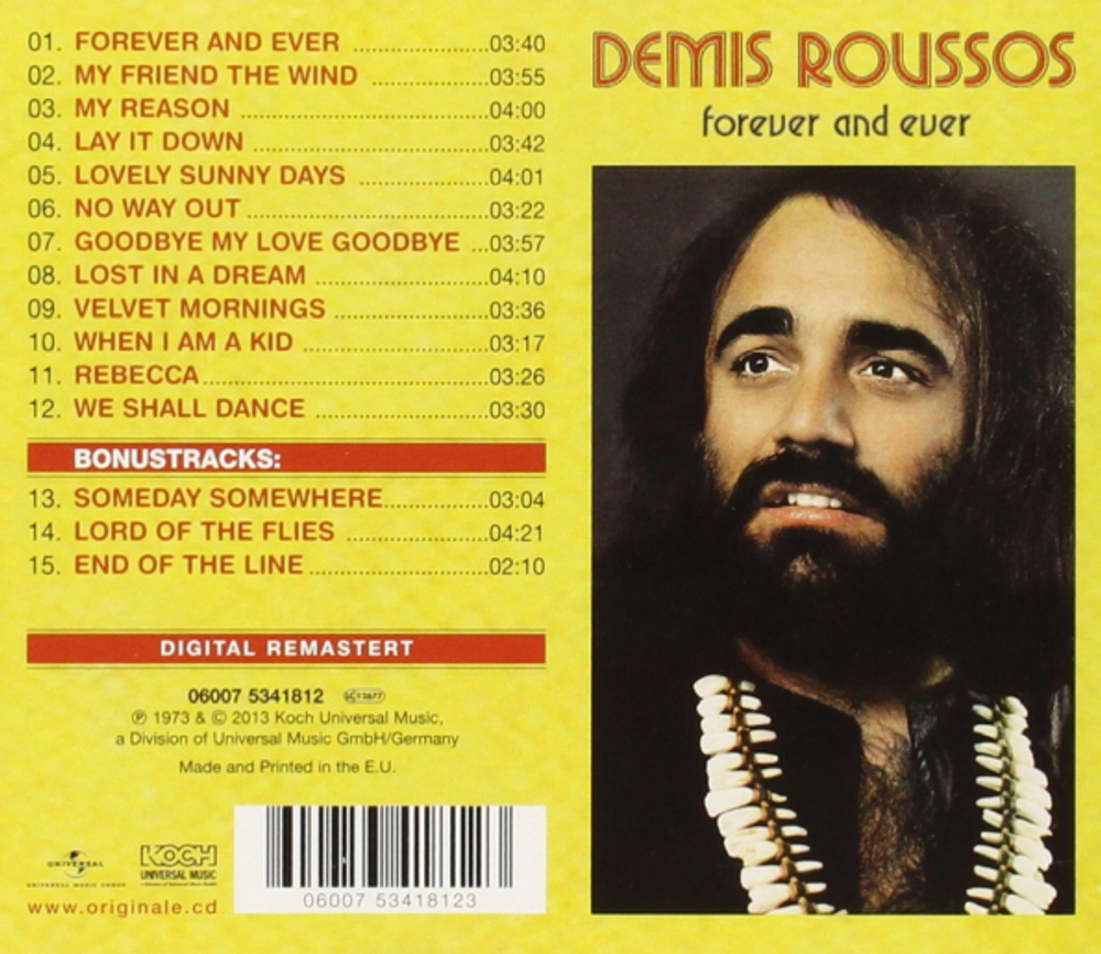 Demis Roussos / Forever And Ever (CD)