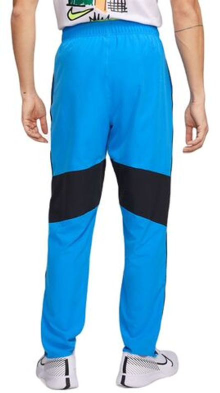 Теннисные брюки Nike Court Advantage Dri-Fit Tennis Pants - light photo blue/black/white