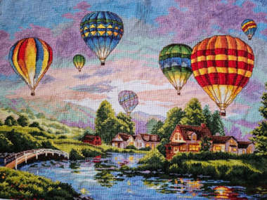 "Воздушные шары"-35213 вышивка